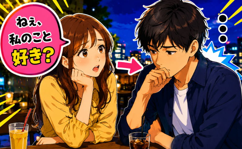 「私のこと…好き？」何気なく聞くと、彼が突然黙り込み…返ってきたのは絶句するひと言