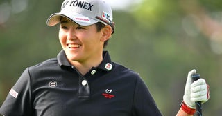 岩井明愛が残り25ヤードを3番ウッドでナイスアプローチ 絶妙な距離感にファンも大絶賛！