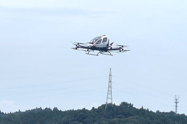 和歌山・宮城で長大が次世代空モビリティ「空飛ぶクルマ」の実証飛行・デモ飛行を実施