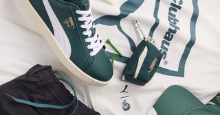 往年の名作“CLYDE”のゴルフシューズ化を記念して『PUMA×CLUBHAUS』コラボアパレルが登場