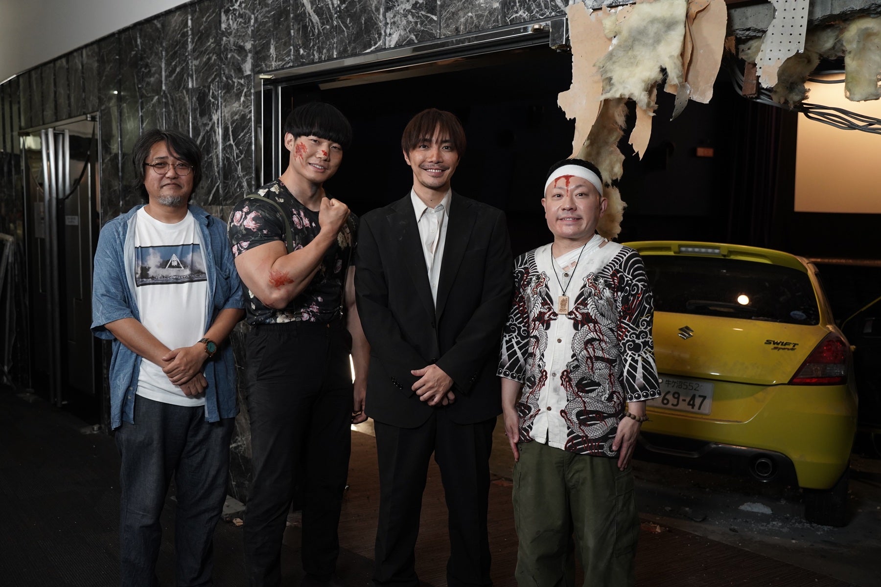 丸の内TOEIと東映△マークへの偏愛が詰まった痛快ノンストップ・サスペンス「藁にもすがる獣たち」撮影現場ルポ