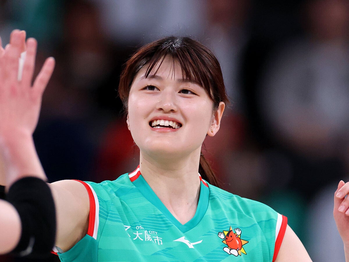 【女子バレー】大阪マーヴェラスの大山遼が振り返る、日本代表のエース佐藤淑乃との出会い大学時代に「ふたりで攻撃を担っていこう」