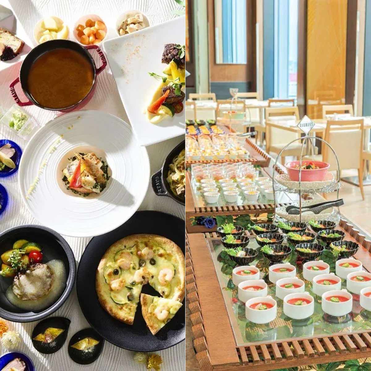 5,000円以下の“ハーフビュッフェ”は今行くべき！ビュッフェもメイン料理も大満足の、東京おしゃれランチ3選