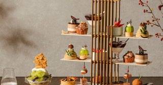 東京ベイ潮見プリンスホテルから、シャインマスカットと秋の味覚満載のアフタヌーンティー。贅沢パフェや栗、いちじくスイーツも