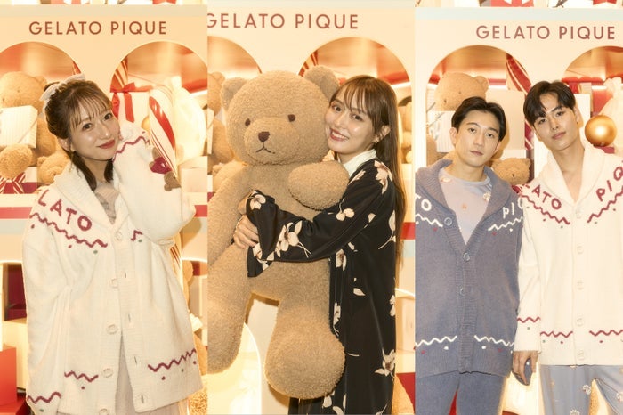 内田理央・辻希美・「ボーイフレンド」ダイシュンら、表参道に集結 クリスマスの予定明かす【GELATO PIQUE CHRISTMAS GIFT MARKET 2024】