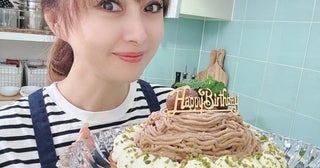 元おニャン子・渡辺美奈代、手作りモンブランタルト・簡単キッシュ…夫バースデー料理に「商品レベル」「凄い」の声