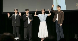 ペ・イニョク、キム・ジウンら“ハオナ四人衆”、絆の秘訣は“美味しいお肉”ステージ上でも抜群ケミを披露来日ファンミーティングにそろって登場