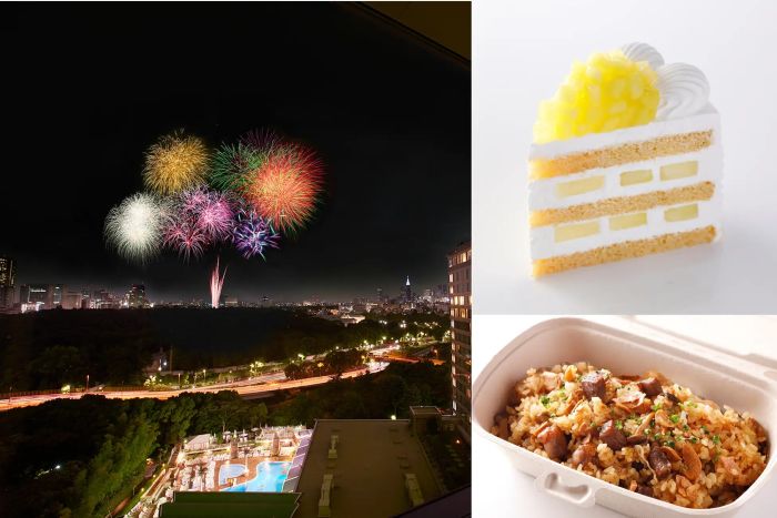 涼しくおいしく花火鑑賞都心のホテルでニューオータニで夏の風物詩を