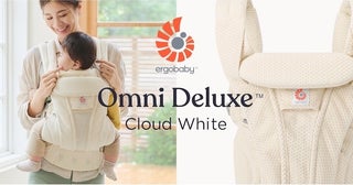 ふわり包み込む白。“クラウドホワイト”がエルゴベビー「OMNI Deluxe」に仲間入り！8/29発売
