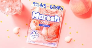 「もちもち弾力食感×シュワっと口どけ」がクセになる！「マロッシュ」初のピーチフレーバーが数量限定で登場