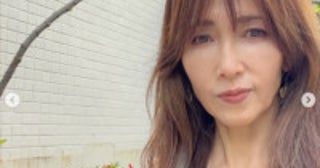 工藤静香、「スタイル抜群」タンクトップ姿に衝撃「ドキッとした」「ベルトも可愛い」