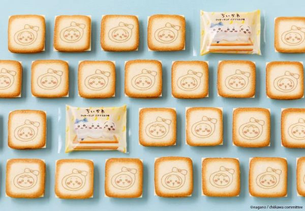 「ちいかわ」×「東京ばな奈」のポップアップ出現！“むちゃうま”クッキーサンドや限定トートが登場