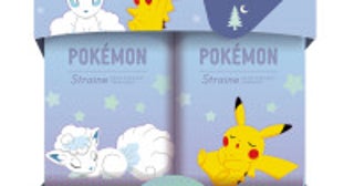 すやすや眠るピカチュウたちをデザイン！『ポケモン』×「Straine」コラボ限定セット登場へ