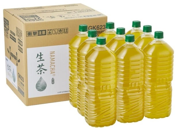 ラベルをはがす手間がなくてゴミ分別もラクに、環境にもやさしい【キリン】生茶ラベルレスボトルがAmazonで好評販売中！
