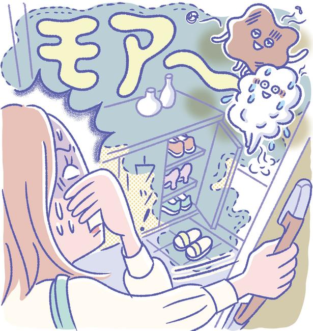 ジメジメする時期のモワッとしたニオイを何とかしたい！「げた箱」の掃除テクニック