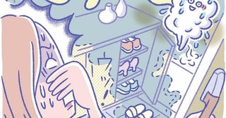 ジメジメする時期のモワッとしたニオイを何とかしたい！「げた箱」の掃除テクニック