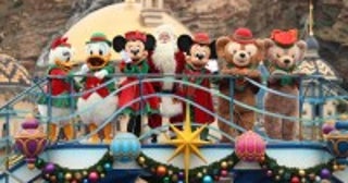 東京ディズニーシーにサンタがやってきた！ 「ディズニー・クリスマス」いよいよ開催