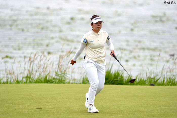 前週Vの山下美夢有は45位発進チャンス生かせずパットに苦戦「切り替えて、あした戻せたら」