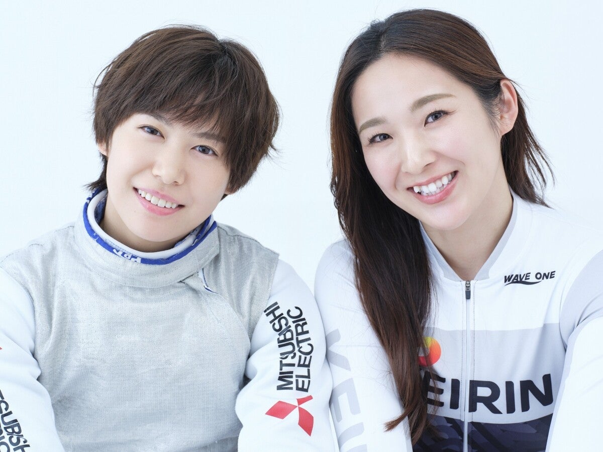 フェンシング宮脇花綸×ガールズケイリン鈴木奈央互いの競技の紹介では「動物園みたいに叫んでます」「魂が抜けそうなくらい走ってます」（笑）