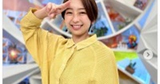 「ドラゴンボール」好きの美人フジテレビアナ、かわいい決めポーズに反響