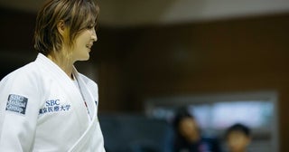 柔道金メダリスト・角田夏実選手が、東京都昭島市で開催されたイベントに登場！