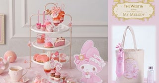 【ウェスティンホテル仙台】マイメロディからの夏の贈り物。「My Melody Peach Tea Party」特別デザインのお出かけアイテム付きプラン登場