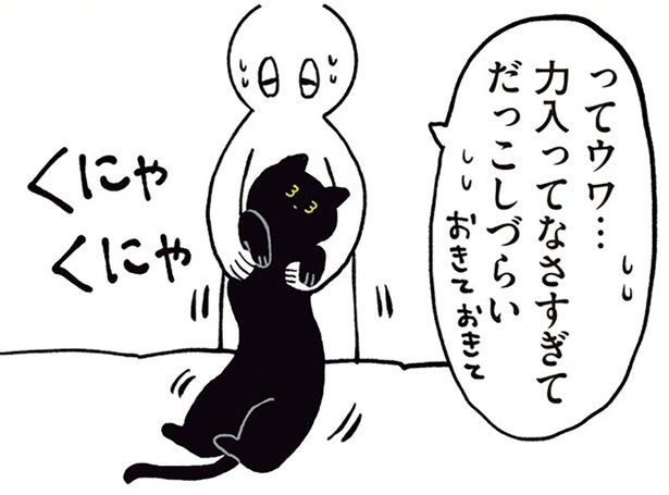 するりと抜ける…。飼い主が「ねこは液体」を実感した瞬間
