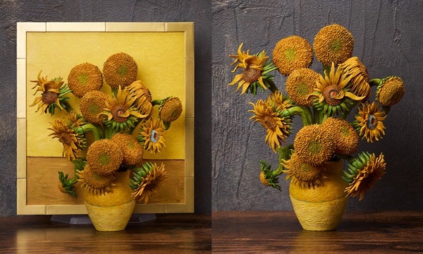 「figma」テーブル美術館”シリーズ新作！ゴッホ作『ひまわり』が動くフィギュアに