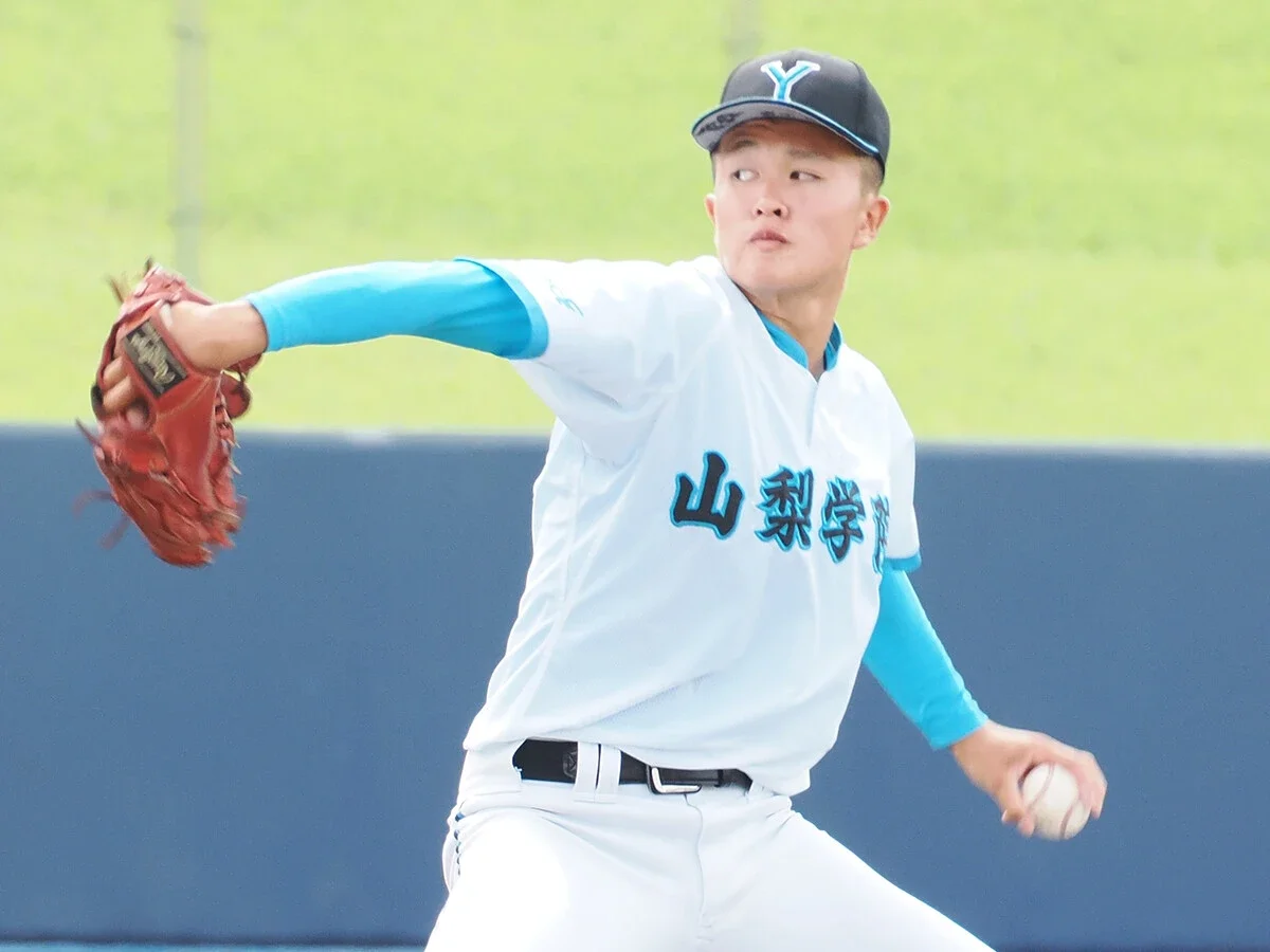 【高校野球】幻に終わった山梨大会決勝のマウンド 山梨学院・檜垣瑠輝斗が秘める異次元のカットボール
