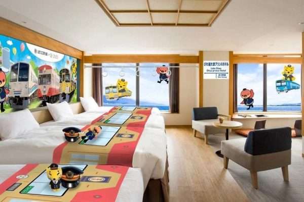 びわ湖大津プリンスホテル、「近江鉄道コラボレーションルーム」を販売9月23日まで