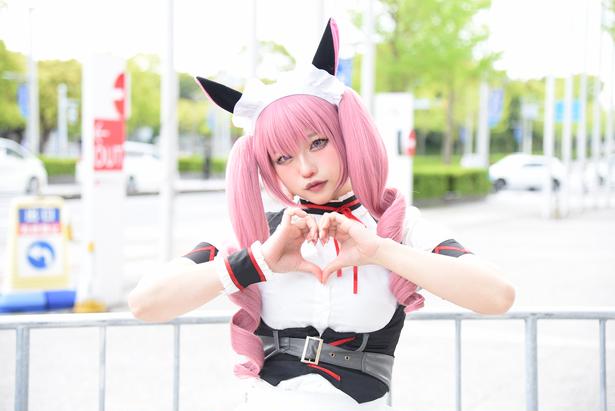 むちむち女子・橘あさひ「シュタゲ」“フェイリス”コスプレ「忠実に再現した縦ロールがお気に入り」＜ニコニコ超会議＞