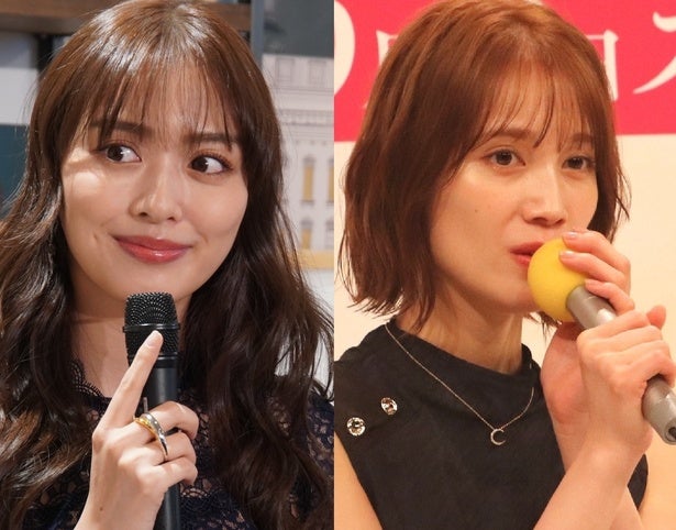 内田理央＆中村ゆりか、本編では最悪の関係の二人が笑顔でポーズをきめるオフショットに「眼福すぎる」と反響＜略奪奪婚＞