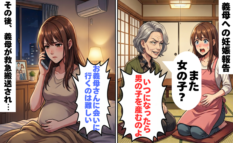 「また女の子？」妊娠報告で義母が放った心ないひと言。激怒した夫が下した決断