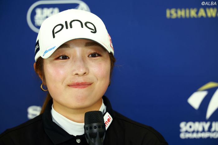 初のメジャータイトルを目指す佐久間朱莉昨年のサロンパスカップ再現となった予選ラウンドに「楽しみです」