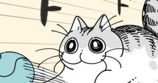 【ネコ漫画】猛スピードでボールを取りに行く猫だが…!?次の展開に「心変わりしちゃうんだね」などの共感コメント続出