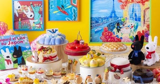「リサとガスパール」のスイーツビュッフェとアフタヌーンティーがヒルトン大阪に登場！かわいすぎるケーキの数々にうっとり