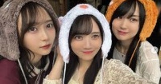 「こんな美人3人が」乃木坂46・弓木奈於、賀喜遥香＆田村真佑とディズニーシーへ