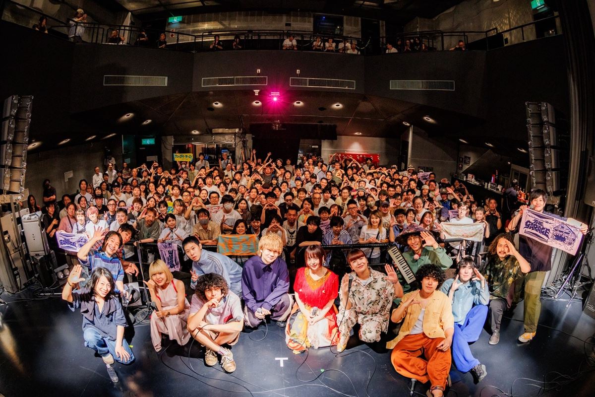 『70号室の住人LIVE!!!! THE GARAGE』開催遠山大輔がつないだ4組、それぞれの“今”が交差した一夜【オフィシャルレポート】