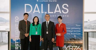 キャセイパシフィック航空、ダラス就航北米8都市乗り入れ