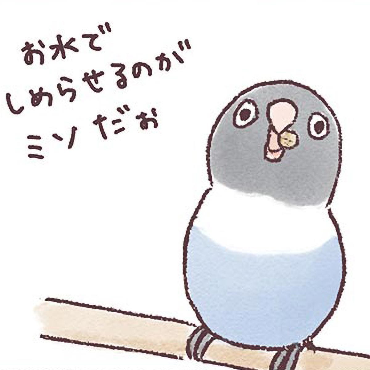 ポッチがお口がさみしい時にとる行動とは…？／うちのインコたちは今日もおしゃべり（17）