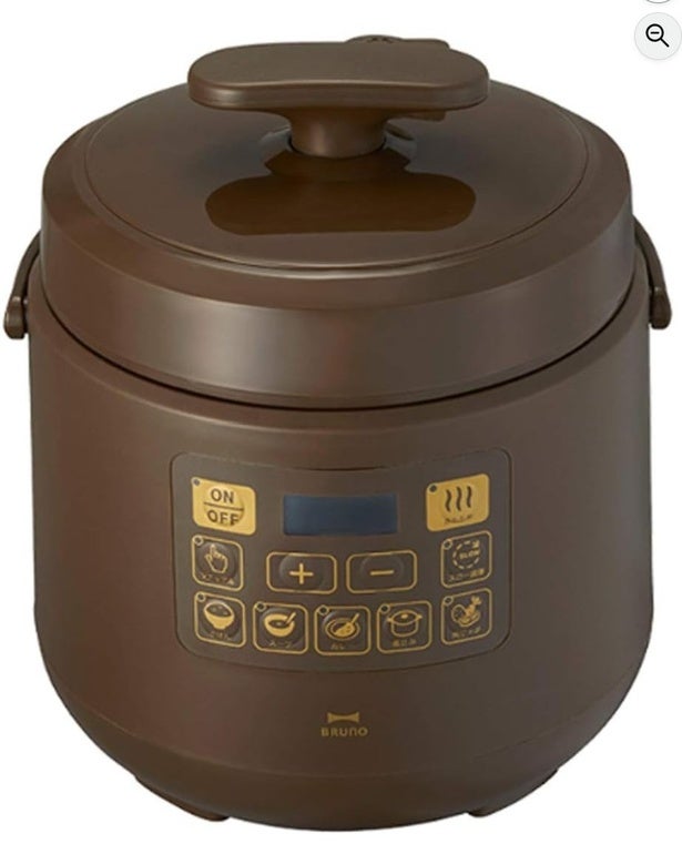 これ、ほったらかし最高！ ボタンひとつでラクラク調理【ブルーノ】の電気圧力鍋がAmazonで登場‼