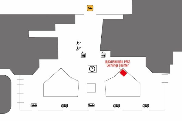 JR九州、福岡空港に「JR九州レールパス引換カウンター」を開設国際線ターミナル内に12月3日オープン