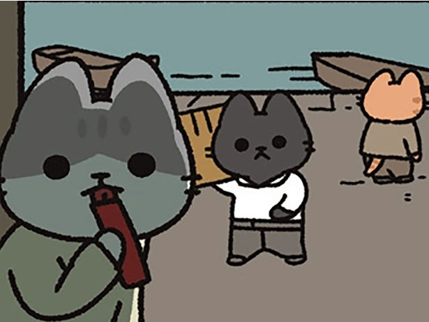 【インスマスを覆うねこ】人間離れした姿の住民たち。成長するとねこになってしまう町