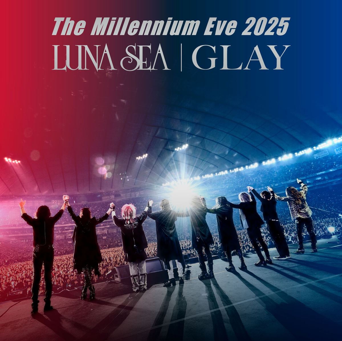 LUNA SEA×GLAY『The Millennium Eve 2025』映像作品発売新ティザー映像も公開