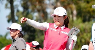 古江彩佳は10位で最終日へビッグスコアを誓い「ストレスを振り切れるように」