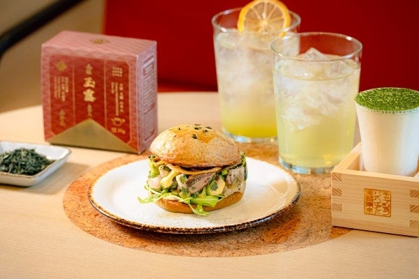 玉露の味わいがバーガーに！山本山×キャプション by Hyatt 兜町 東京でコラボメニュー提供中