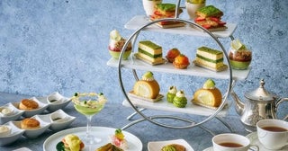 ホテルオークラ東京ベイ、ピスタチオ・抹茶・メロンなどを使用した「アフタヌーンティー ～新緑～」を提供5月13日から29日まで