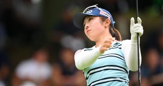 佐久間朱莉が1オンから今季7個目のイーグル次週メジャーで米ツアー勢と対決「本当に楽しみ」