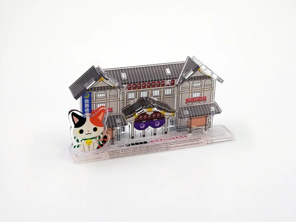 組立式アクリルフィギュア「vari歌舞伎座×かぶきにゃんたろう」発売！初回限定版も