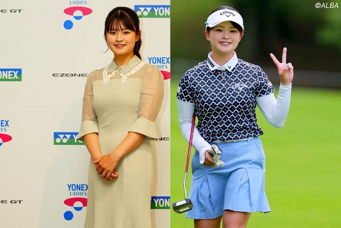 “清楚さナンバーワン”のヒロイン感！ 政田夢乃のお姫様みたいな可憐スタイルに「清楚で可愛すぎる」【ドレス姿が完璧な女子プロ】